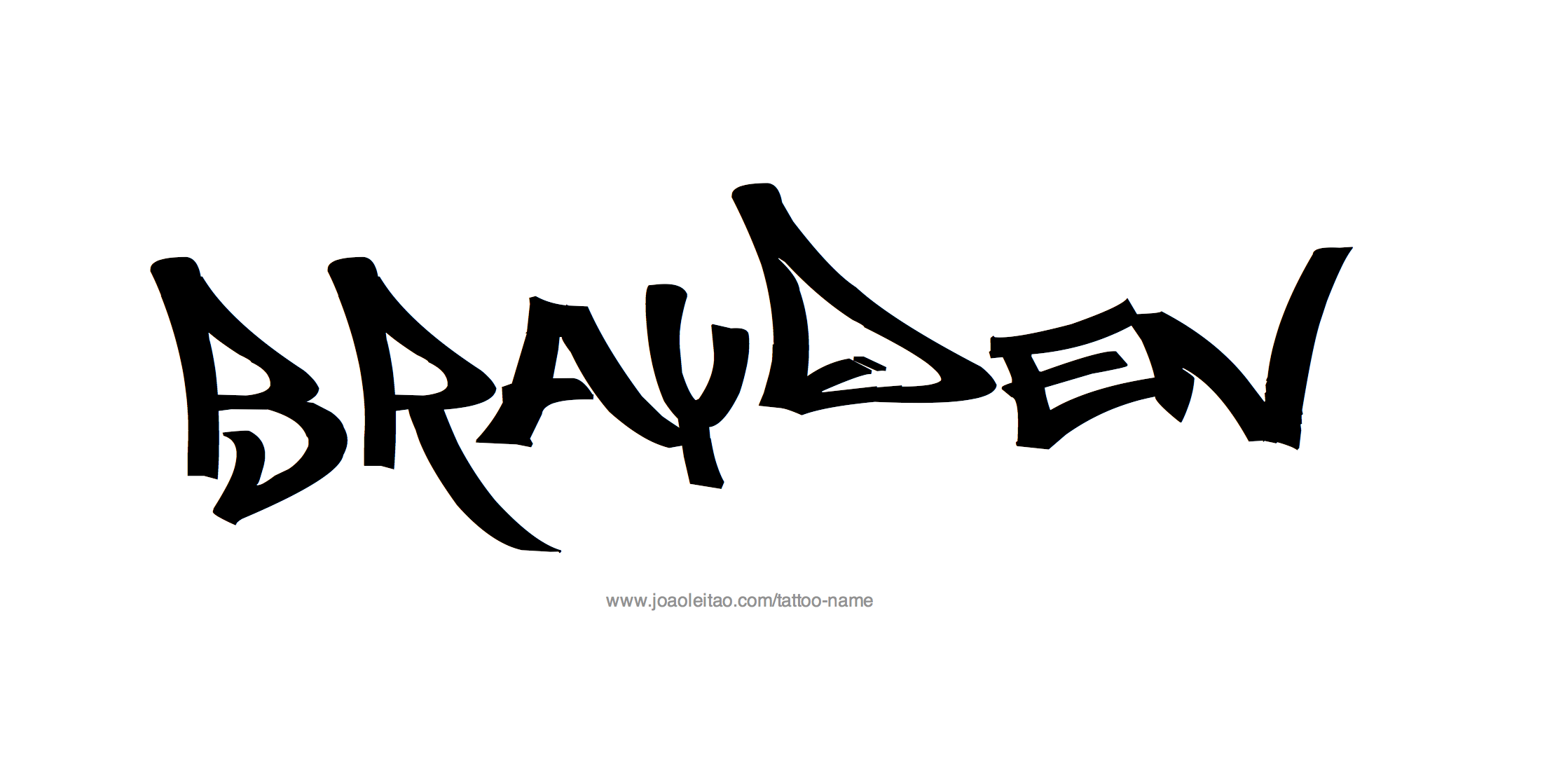 Tattoo Design Name Brayden