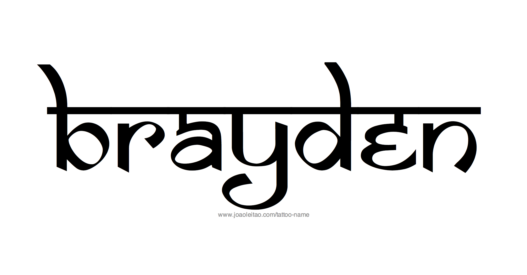 Tattoo Design Name Brayden