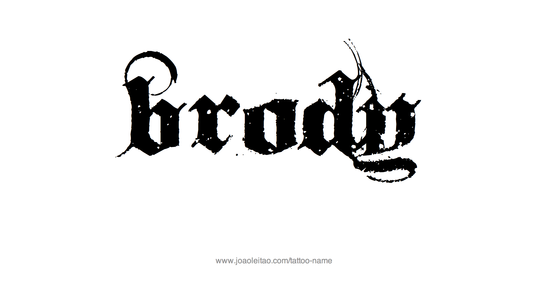 Tattoo Design Name Brody