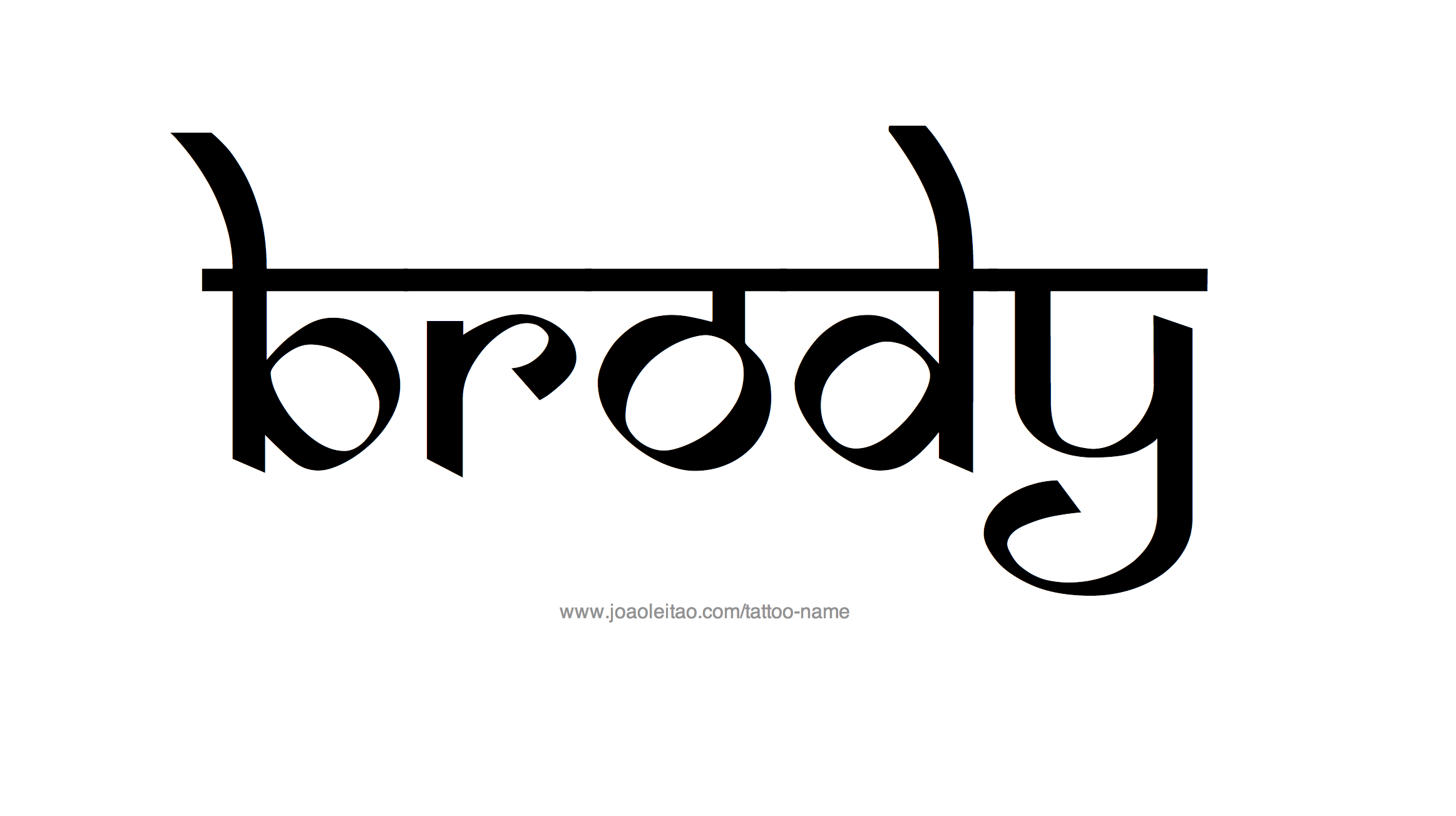 Tattoo Design Name Brody