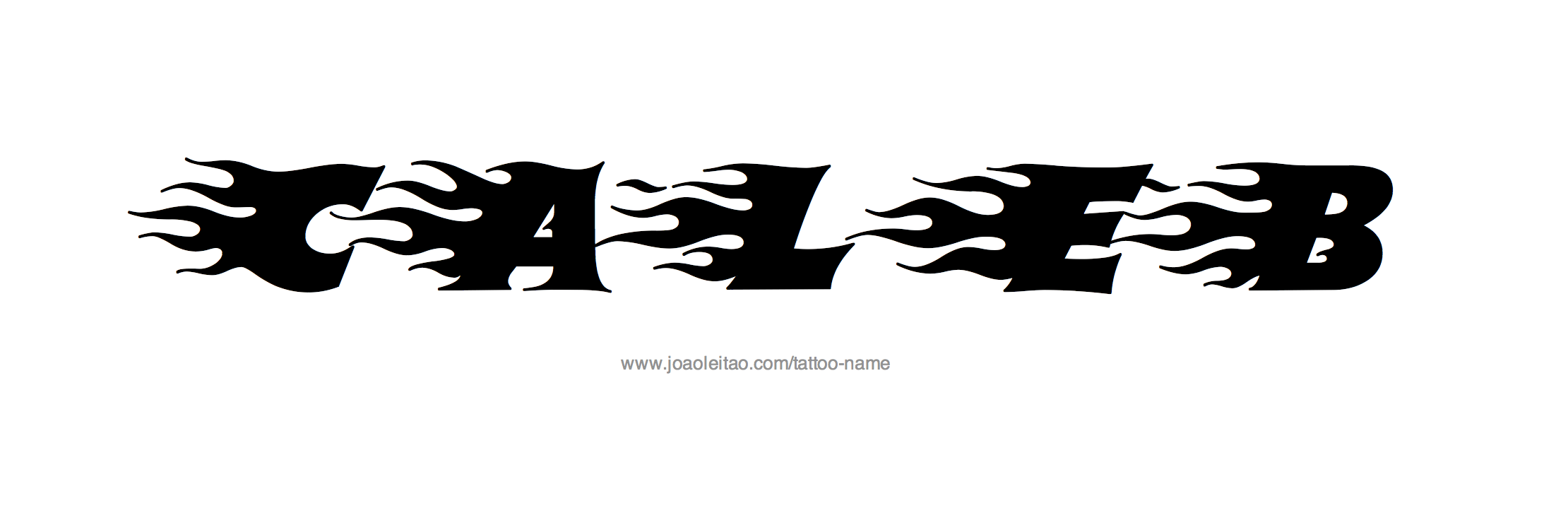 Tattoo Design Name Caleb