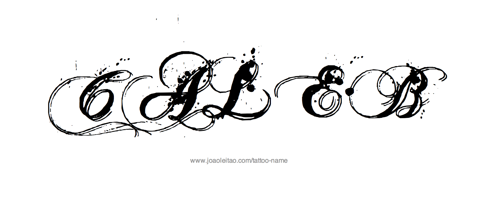 Tattoo Design Name Caleb