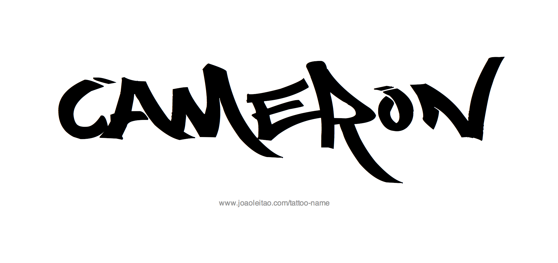 Tattoo Design Name Cameron