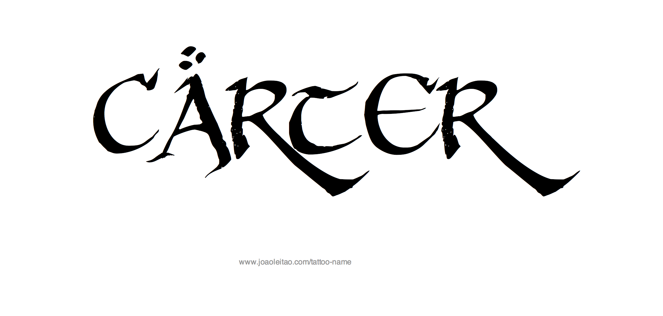 Tattoo Design Name Carter