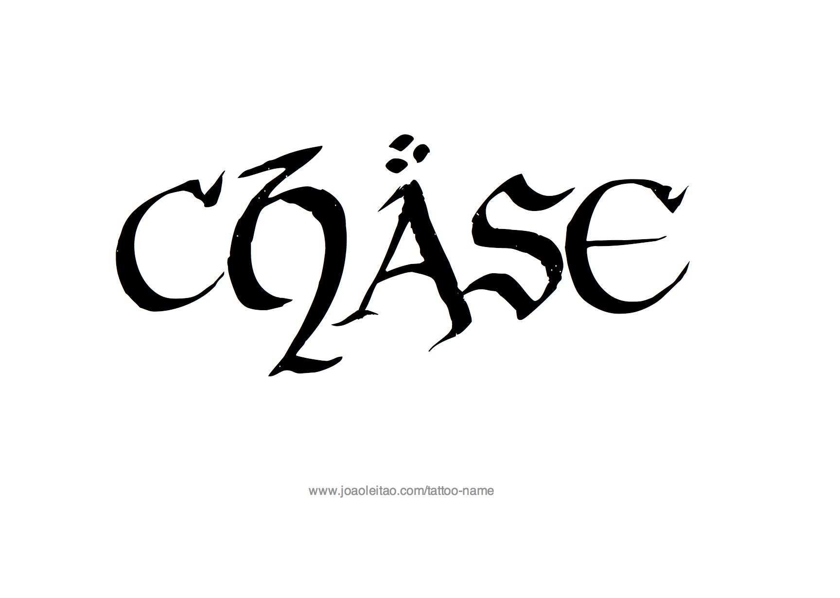 Tattoo Design Name Chase