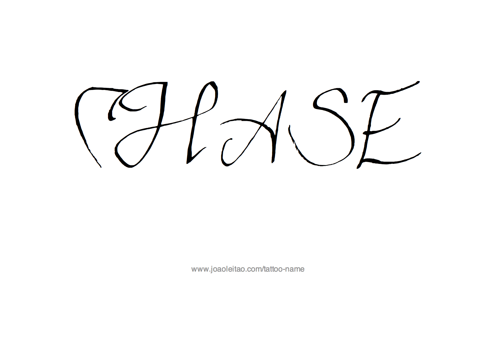 Tattoo Design Name Chase