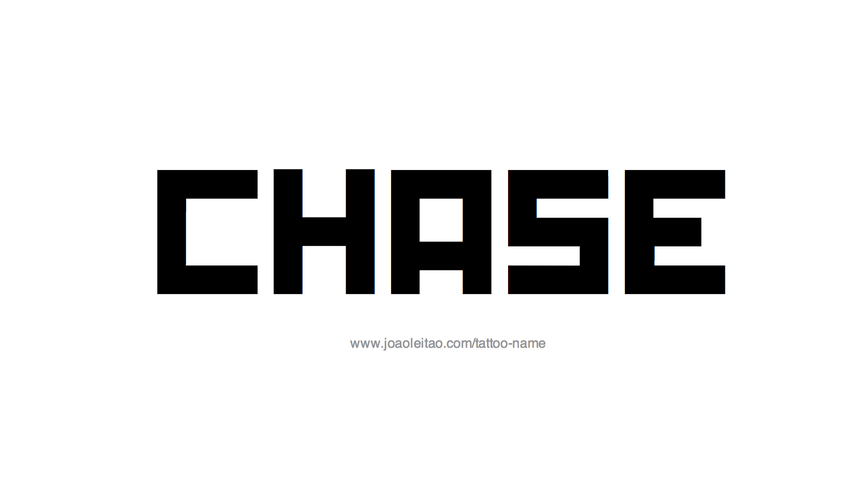 Tattoo Design Name Chase