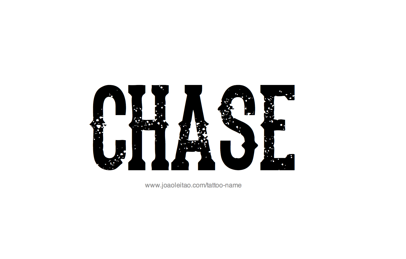 Tattoo Design Name Chase