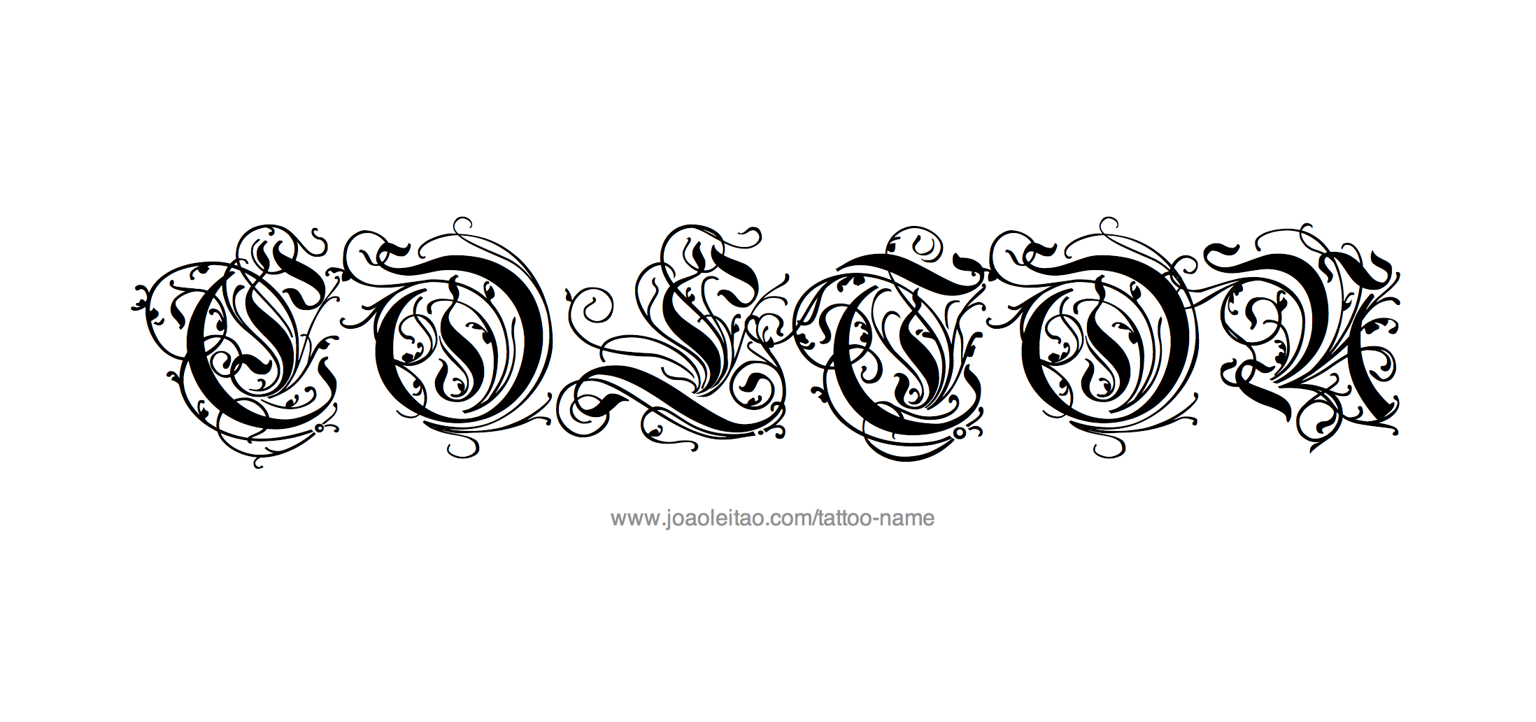 Tattoo Design Name Colton