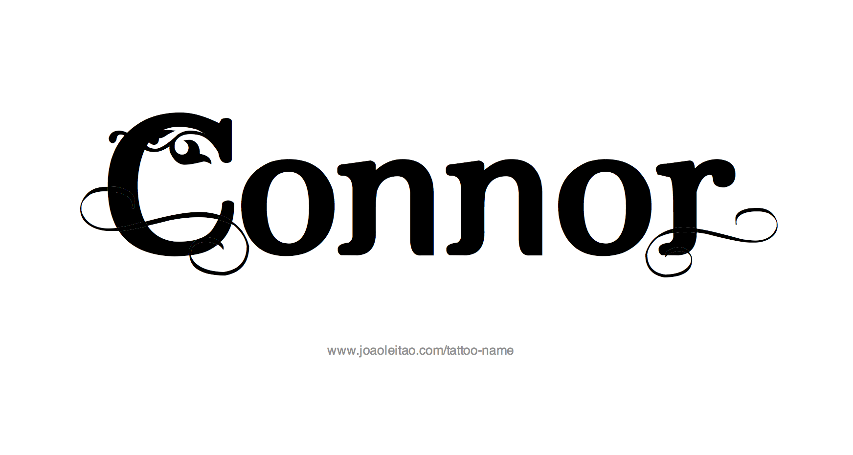 Tattoo Design Name Connor