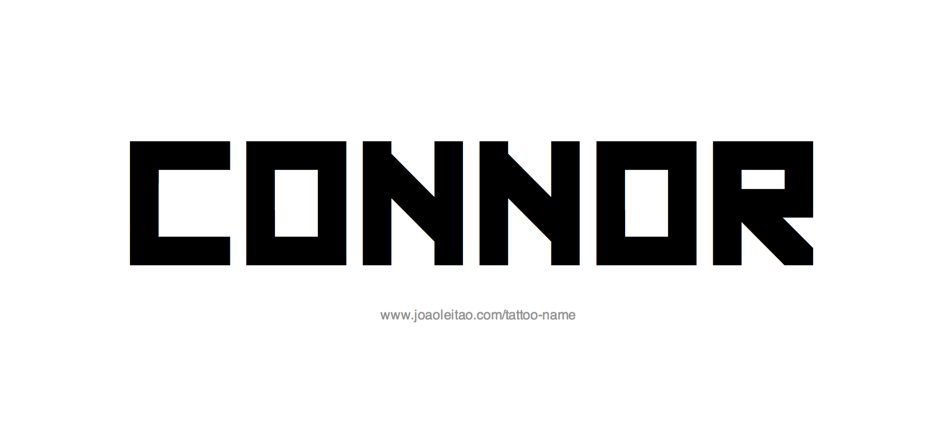 Tattoo Design Name Connor