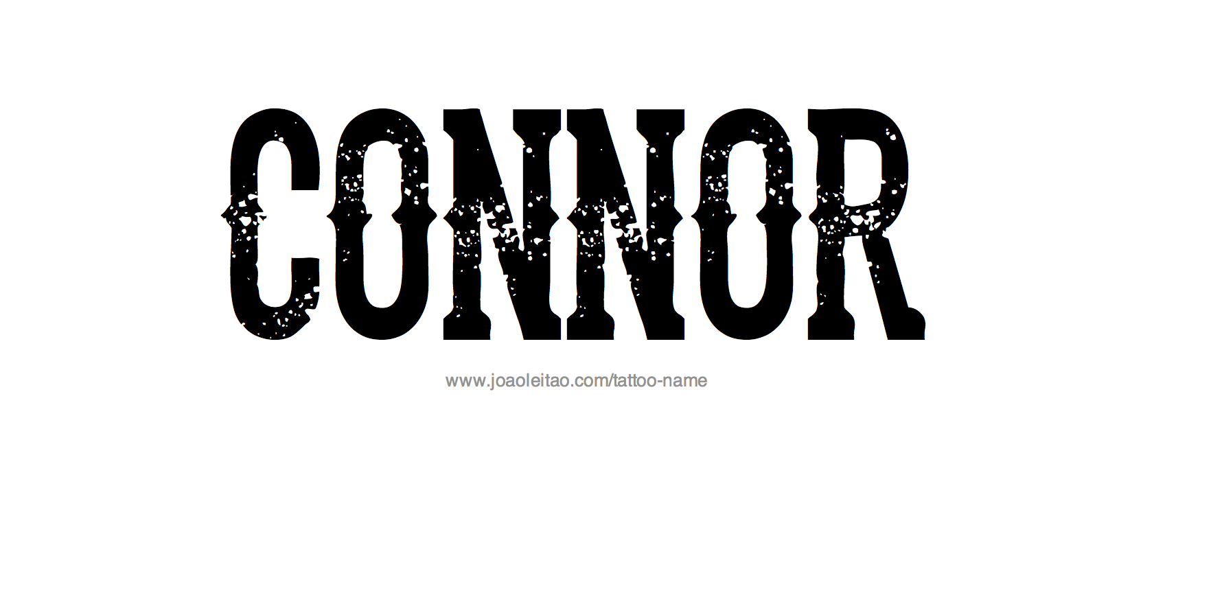 Tattoo Design Name Connor