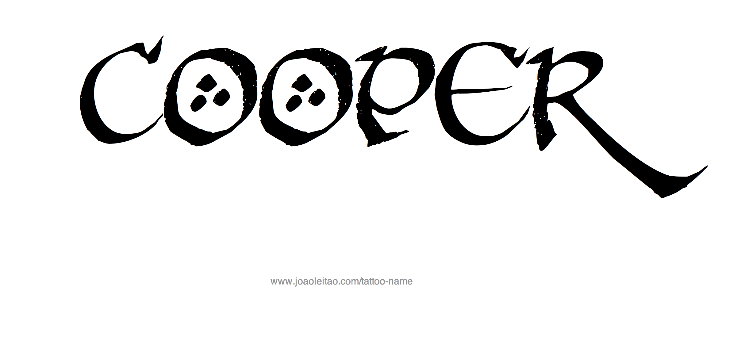 Tattoo Design Name Cooper