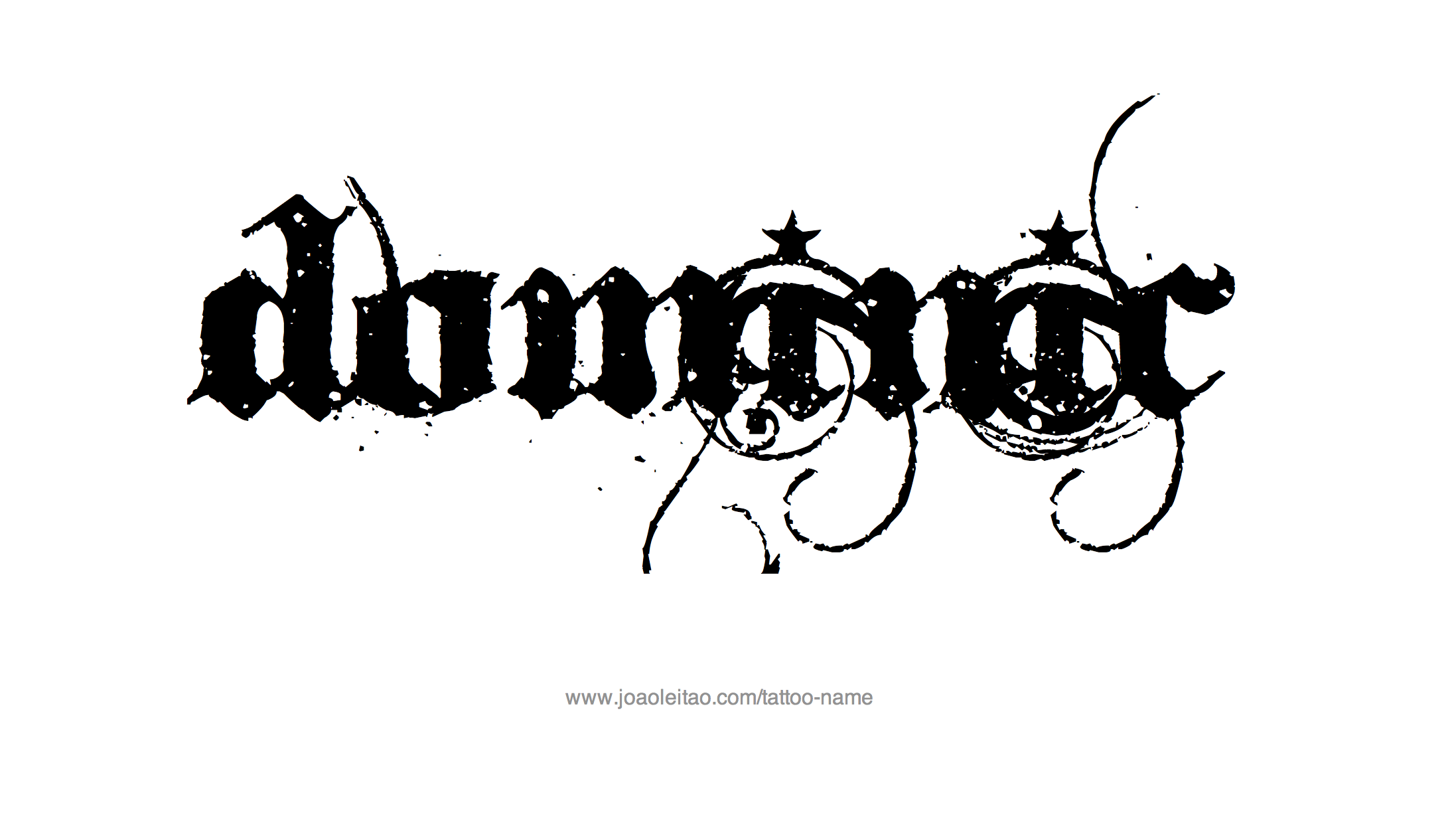 Tattoo Design Name Dominic