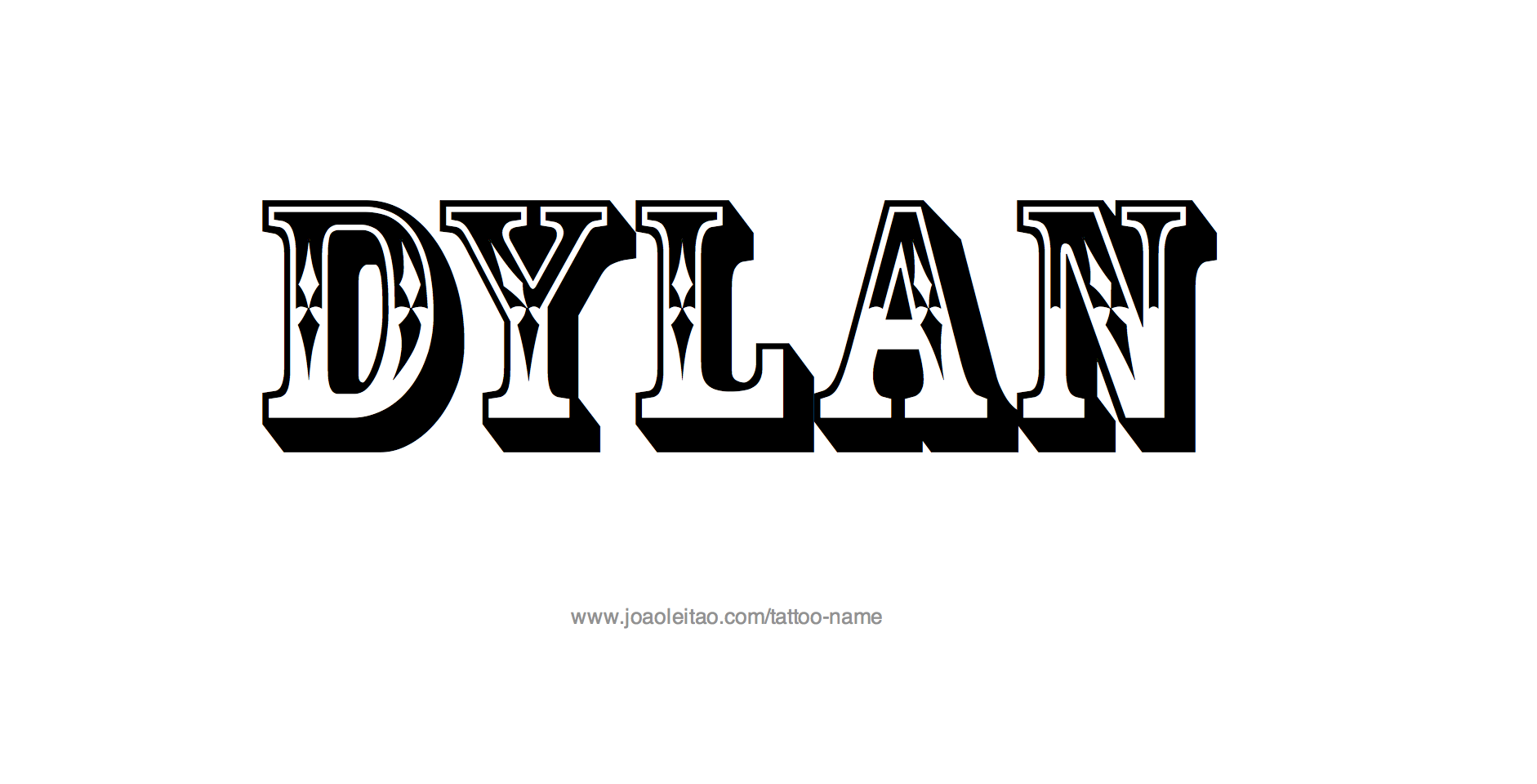 Tattoo Design Name Dylan