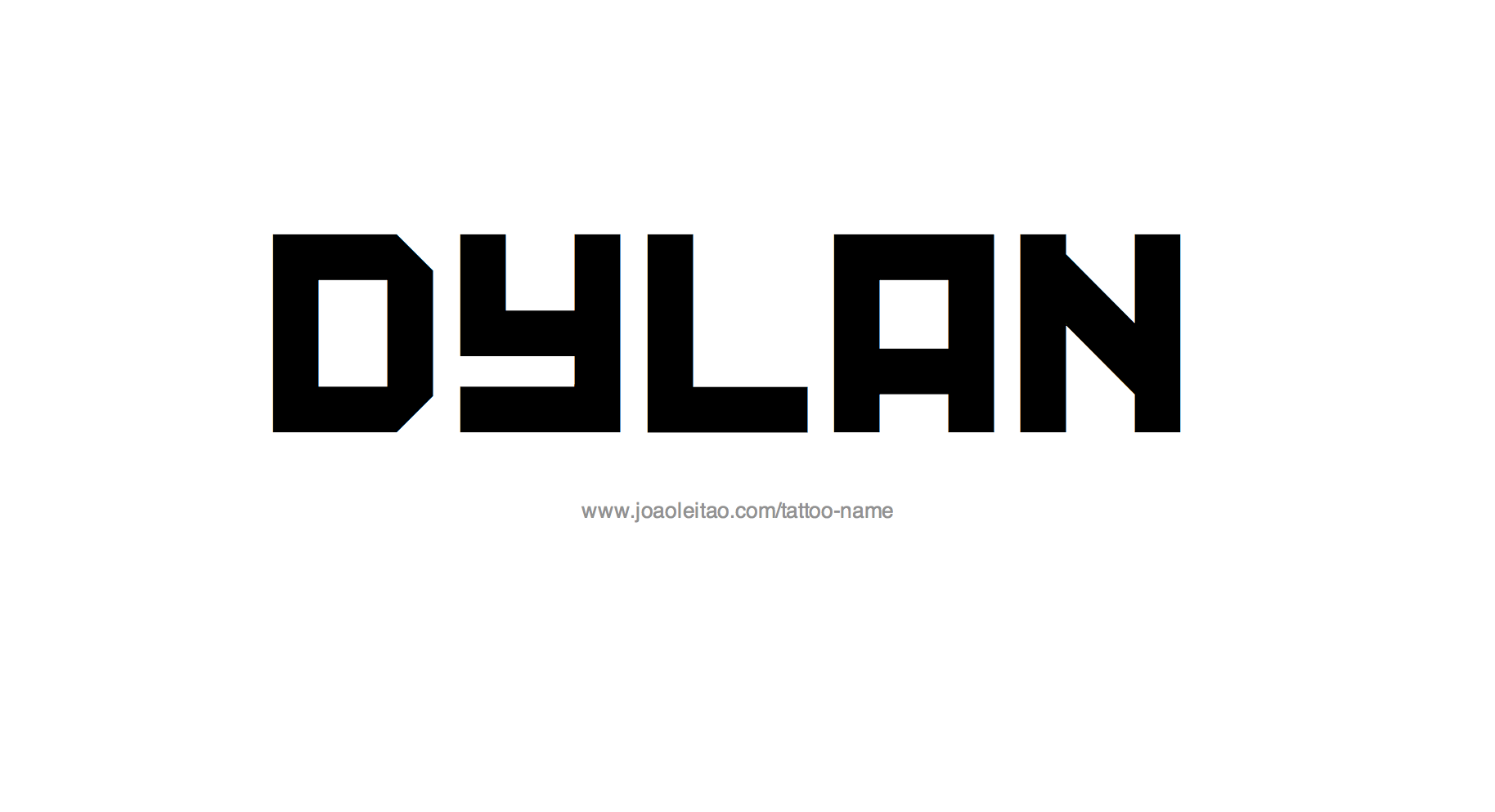 Tattoo Design Name Dylan