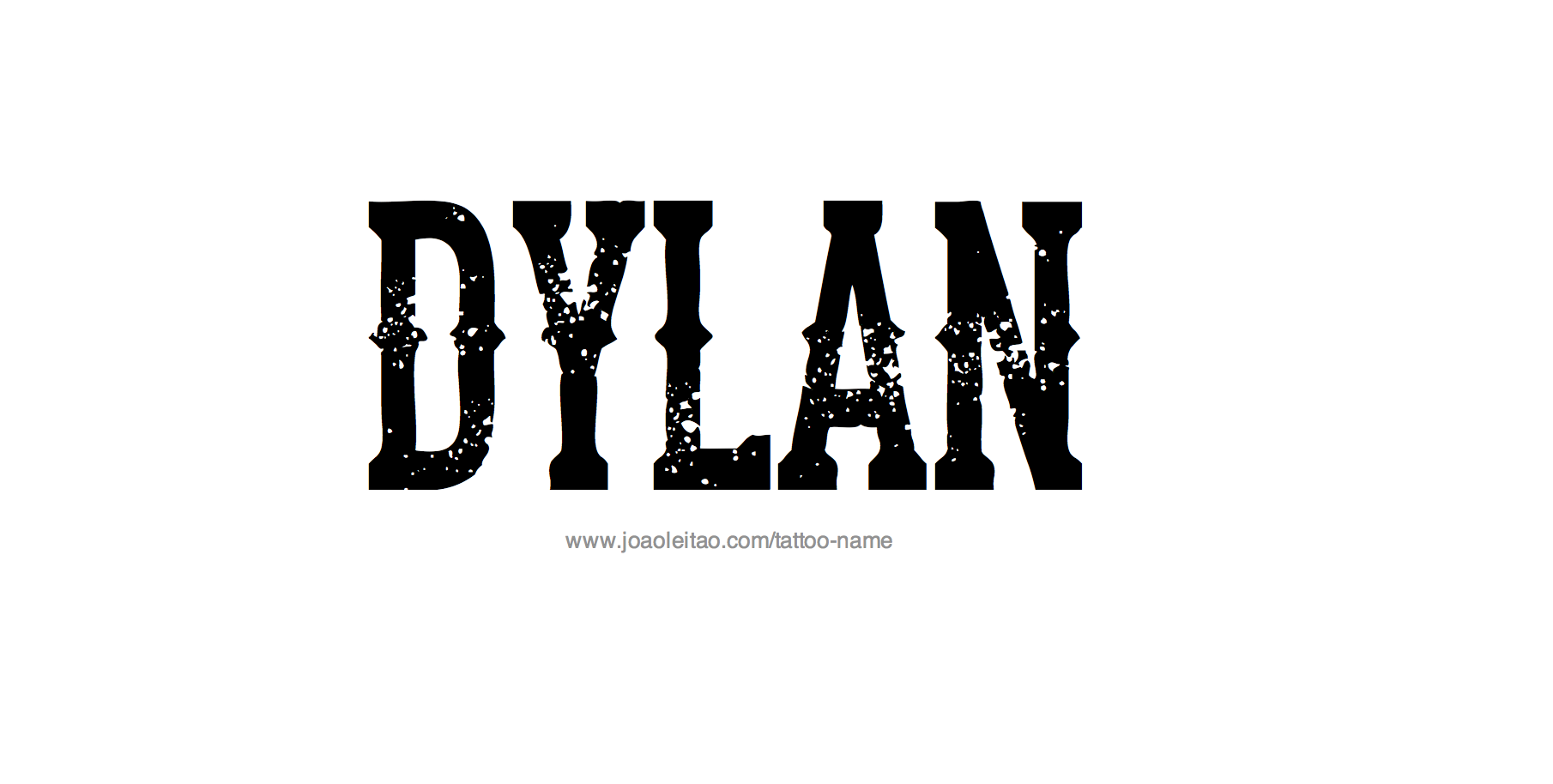 Tattoo Design Name Dylan