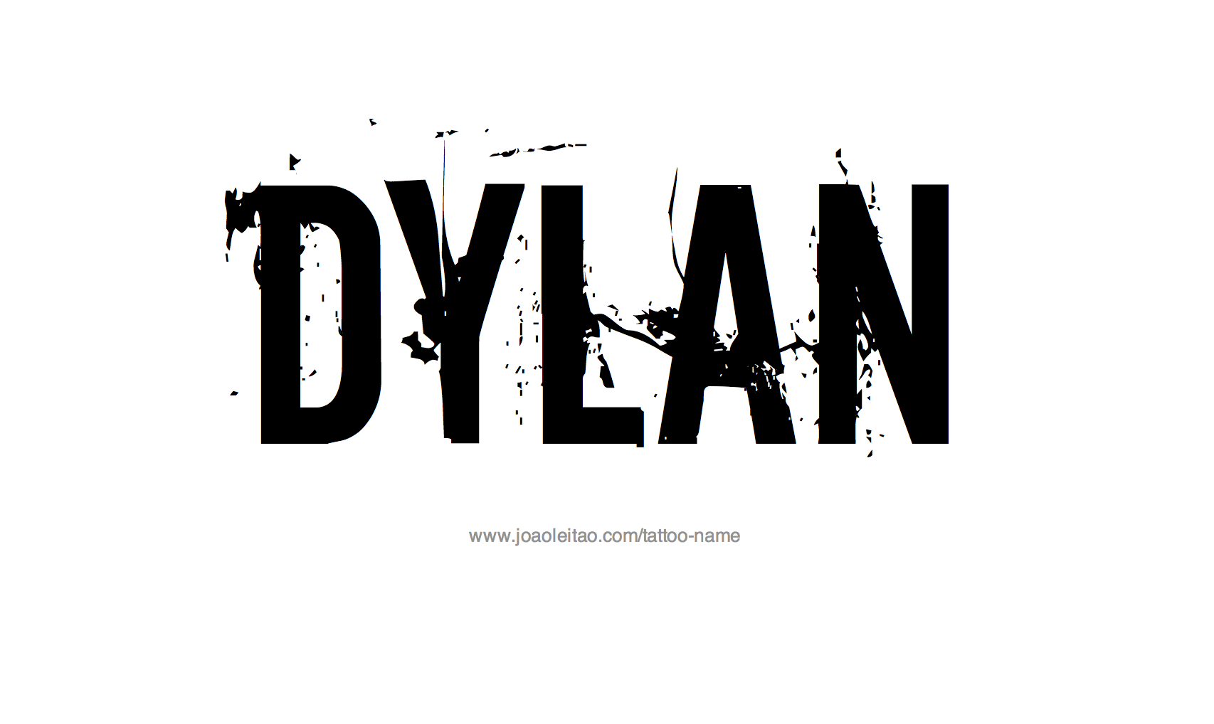 Tattoo Design Name Dylan