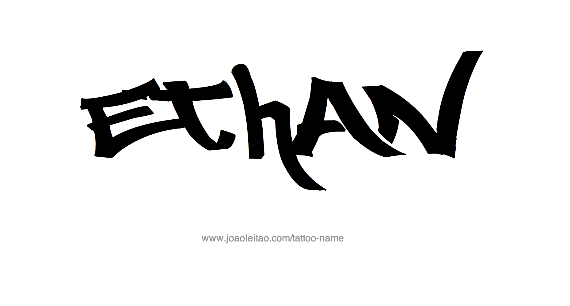 Tattoo Design Name Ethan