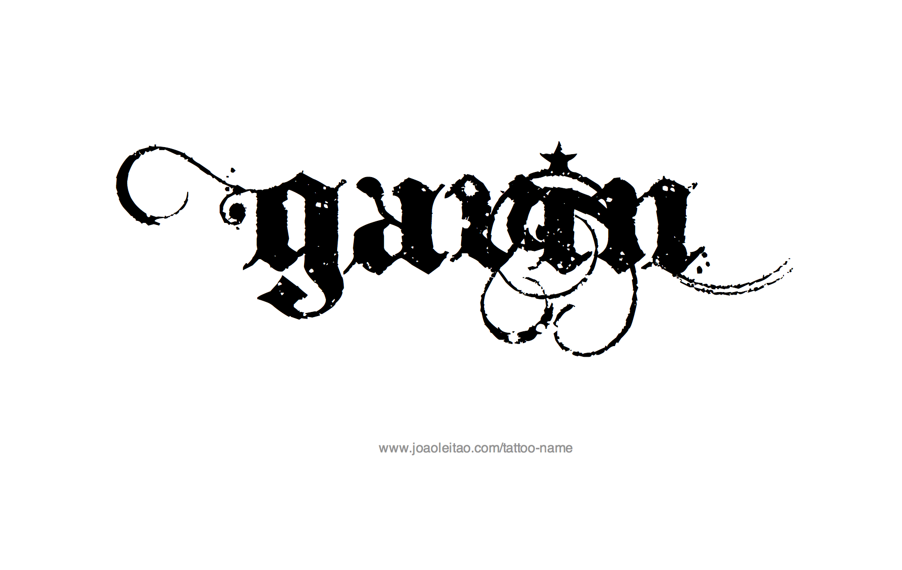 Tattoo Design Name Gavin