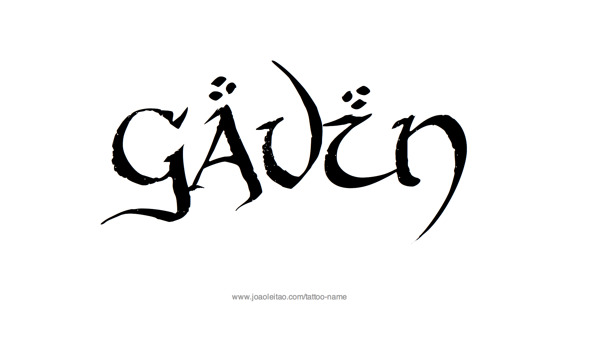 Tattoo Design Name Gavin