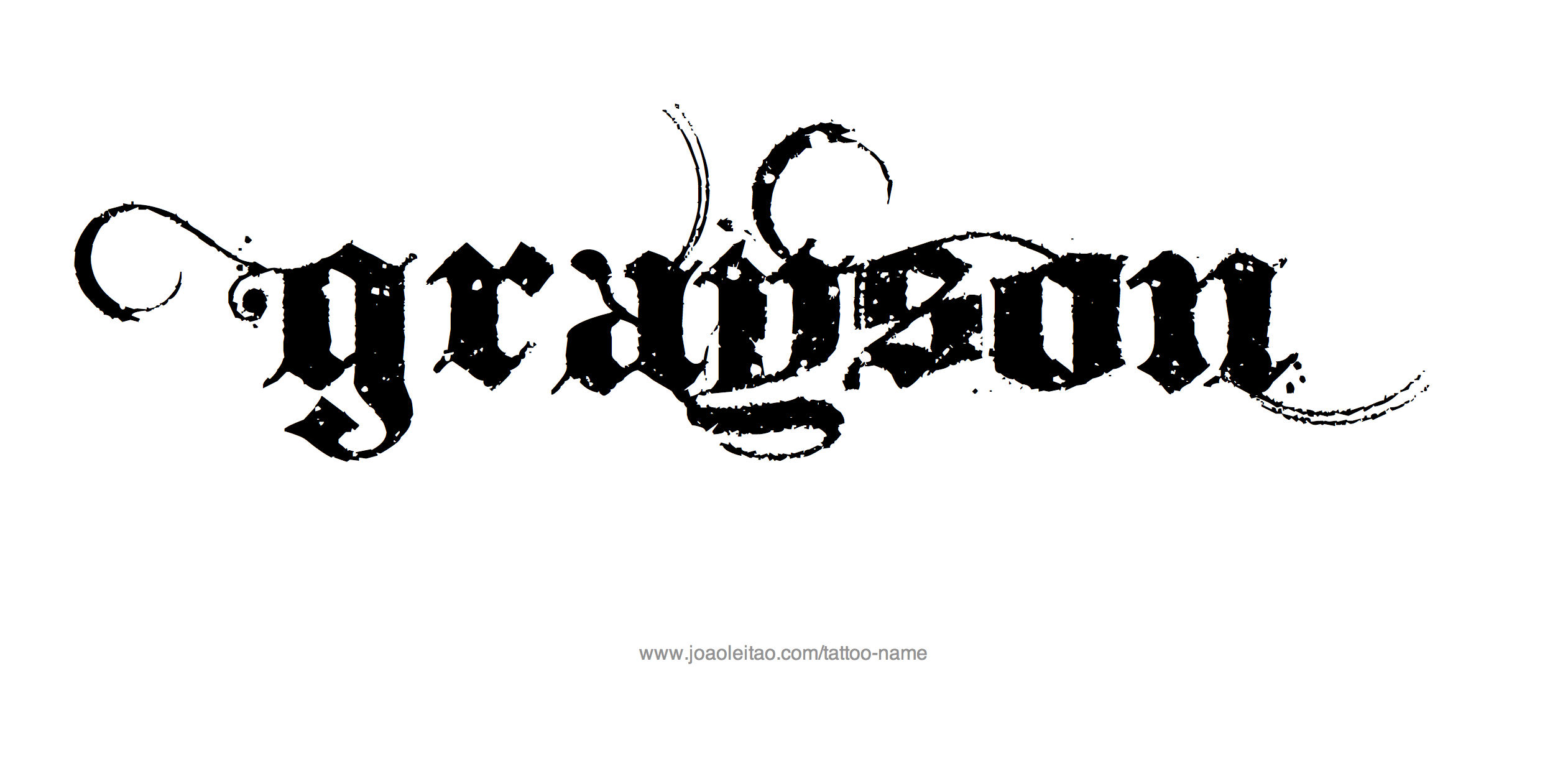 Tattoo Design Name Grayson