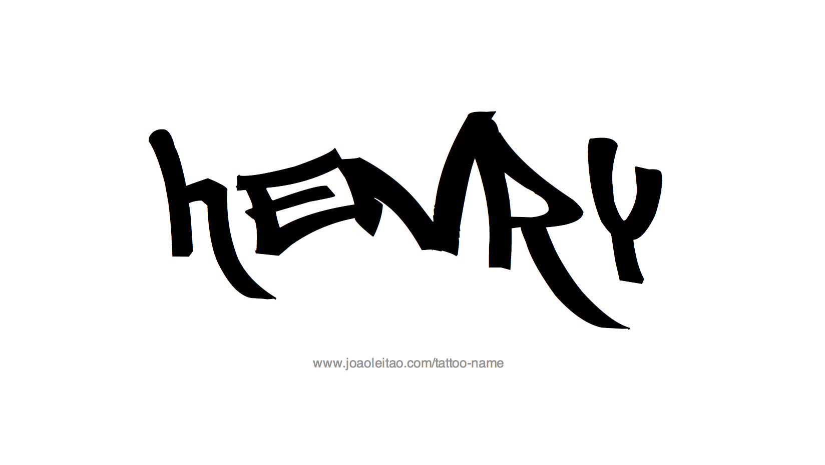 Henry Name Tattoo Designs