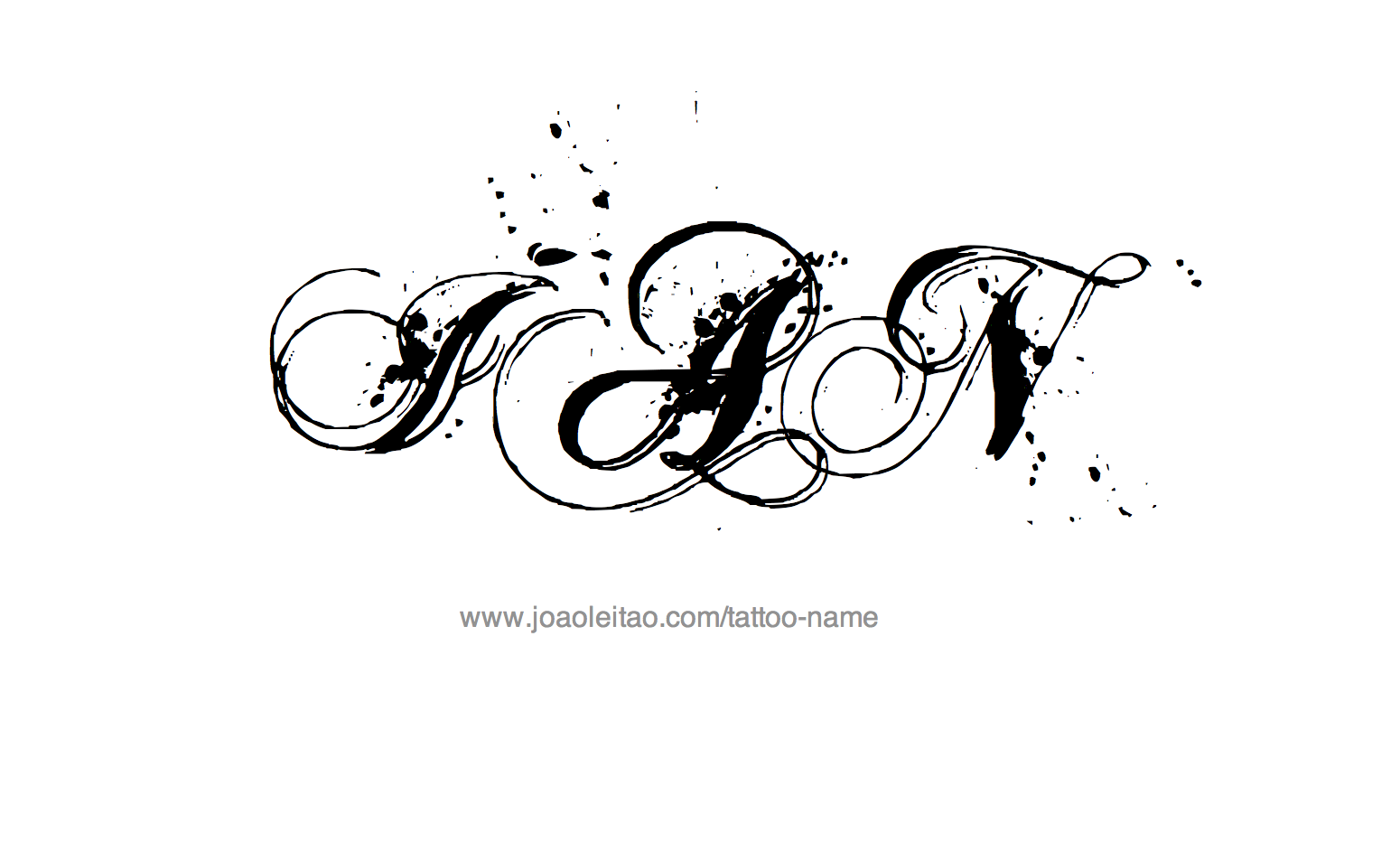 Tattoo Design Name Ian