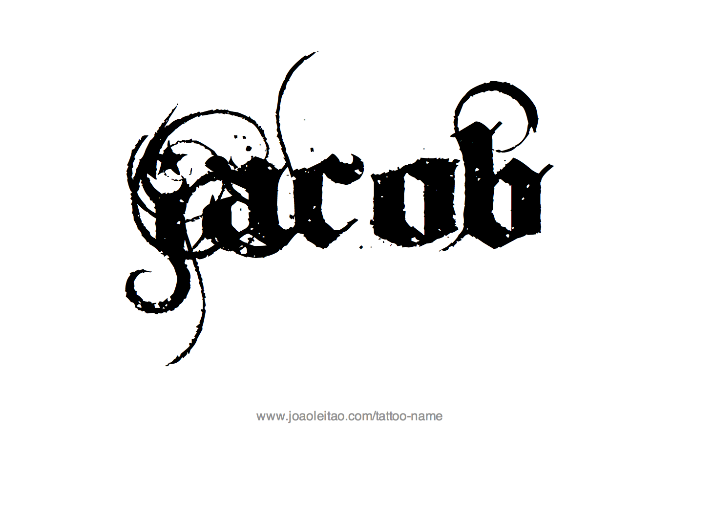 Tattoo Design Name Jacob