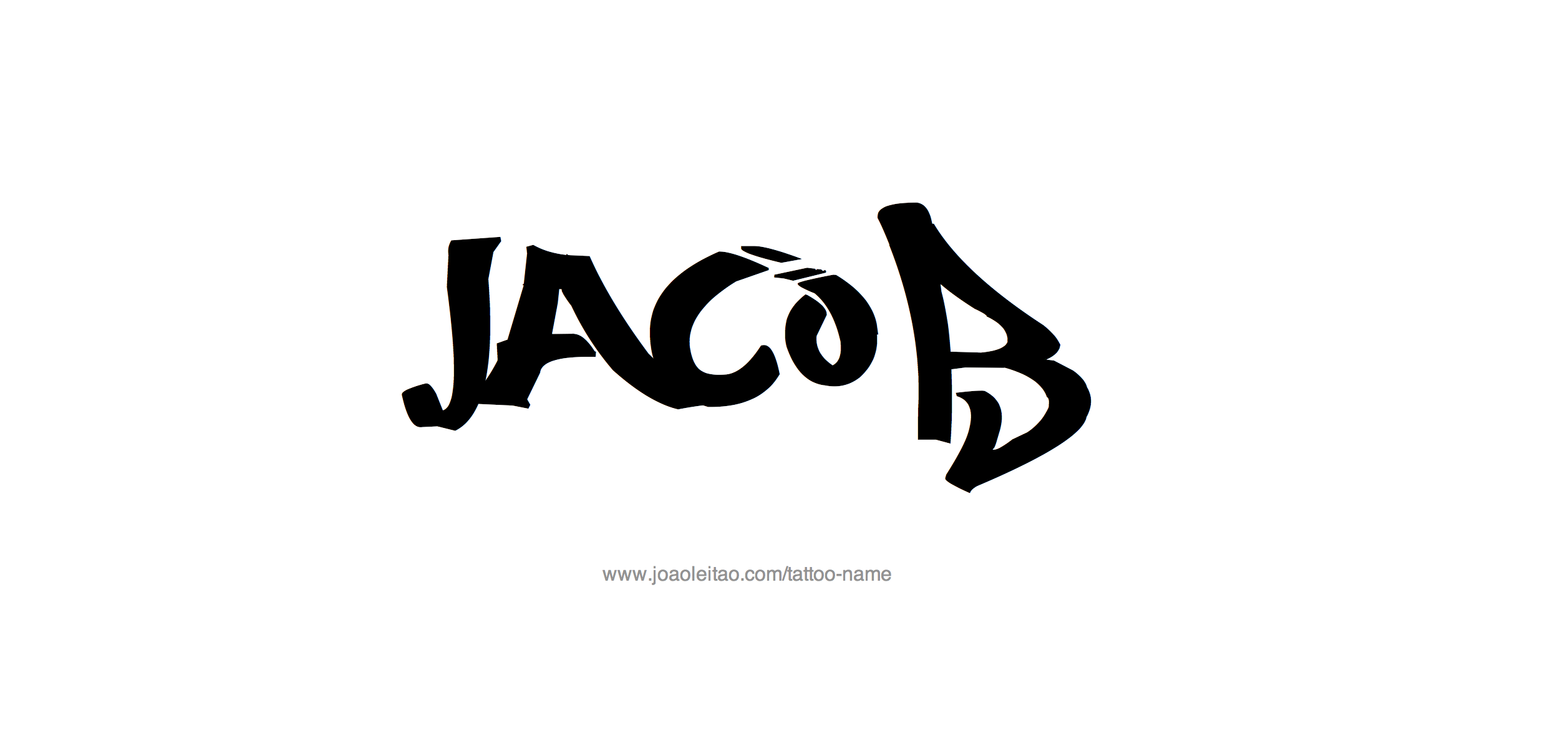 Tattoo Design Name Jacob