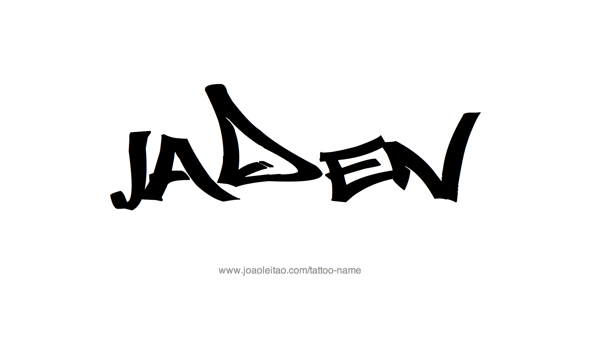 Tattoo Design Name Jaden