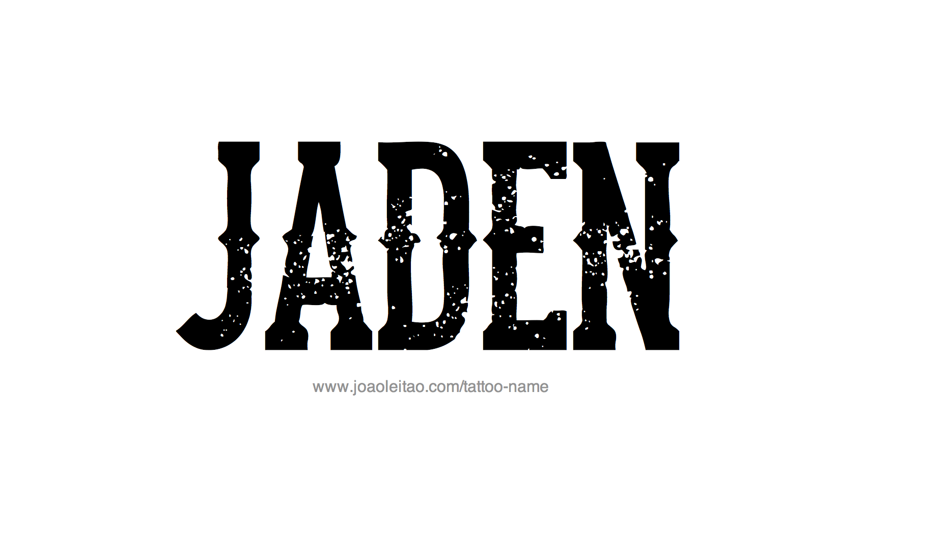 Tattoo Design Name Jaden