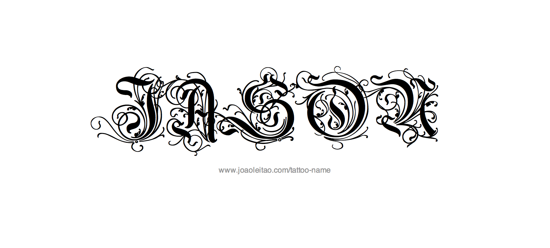 Tattoo Design Name Jason