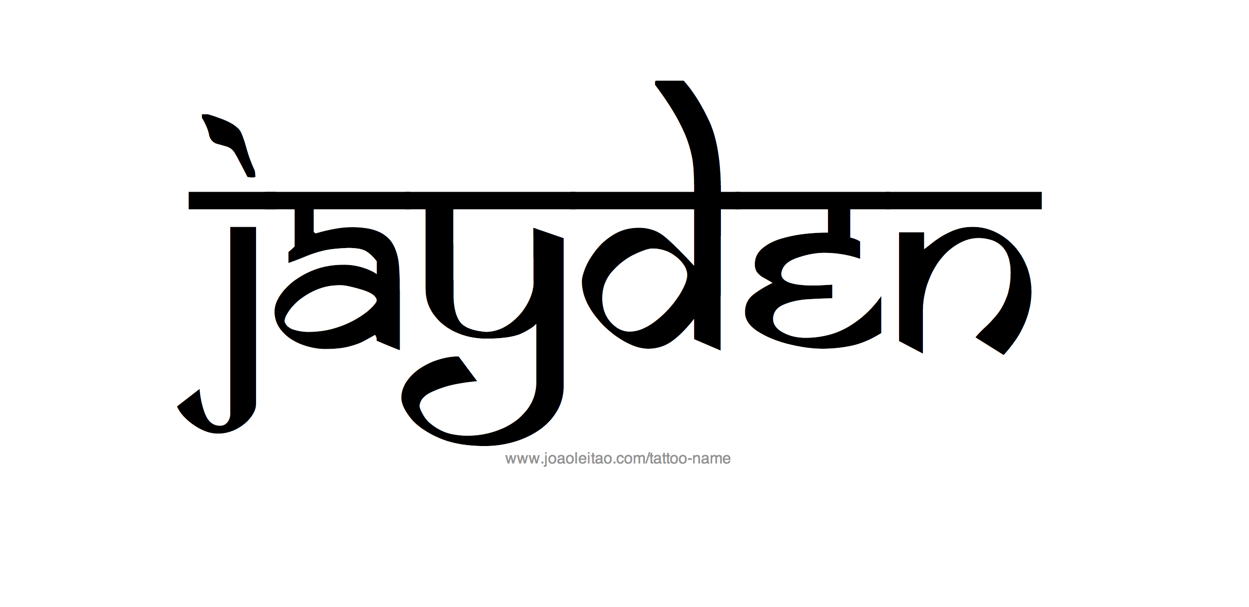 Tattoo Design Name Jayden