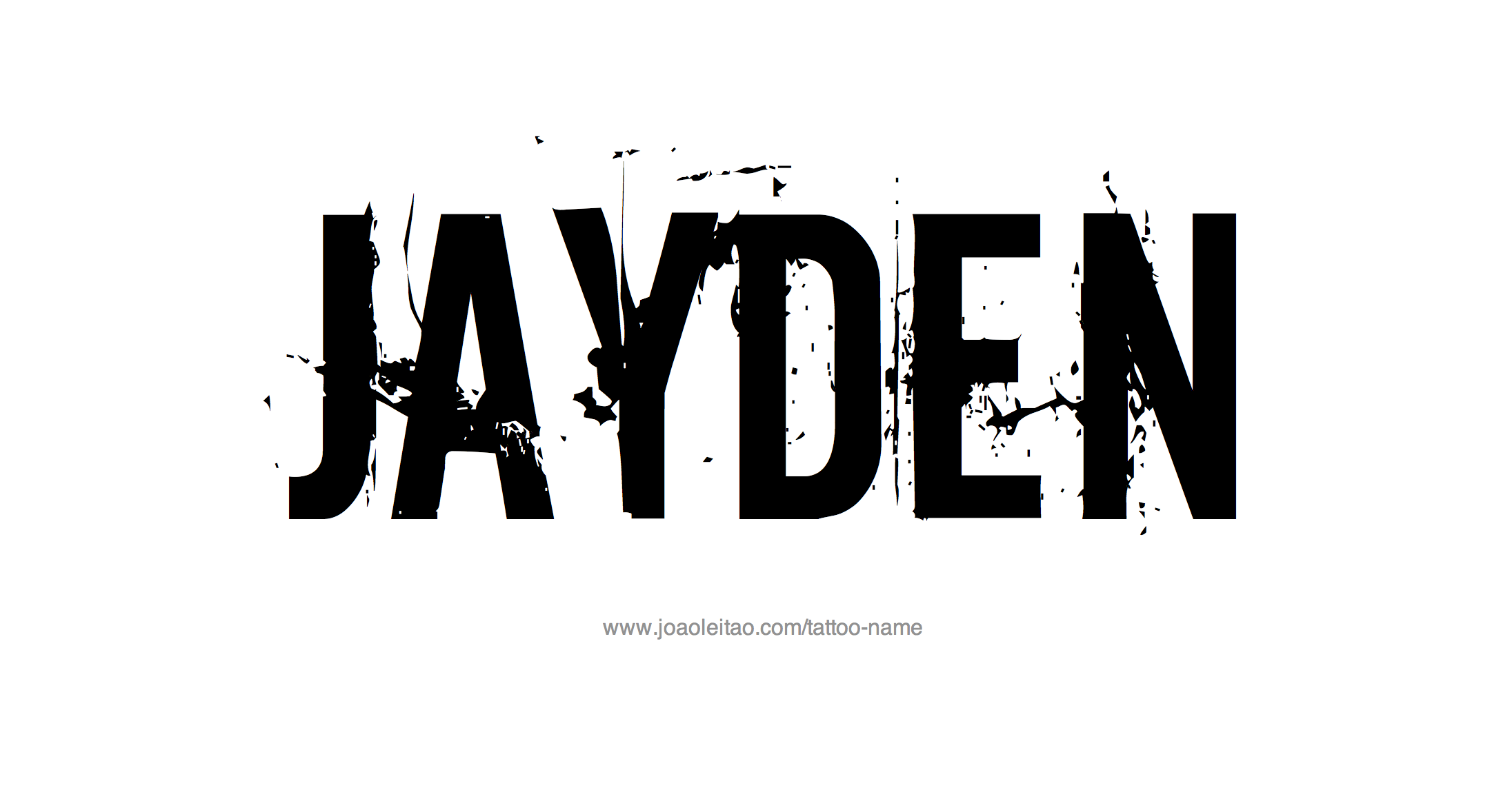 Tattoo Design Name Jayden