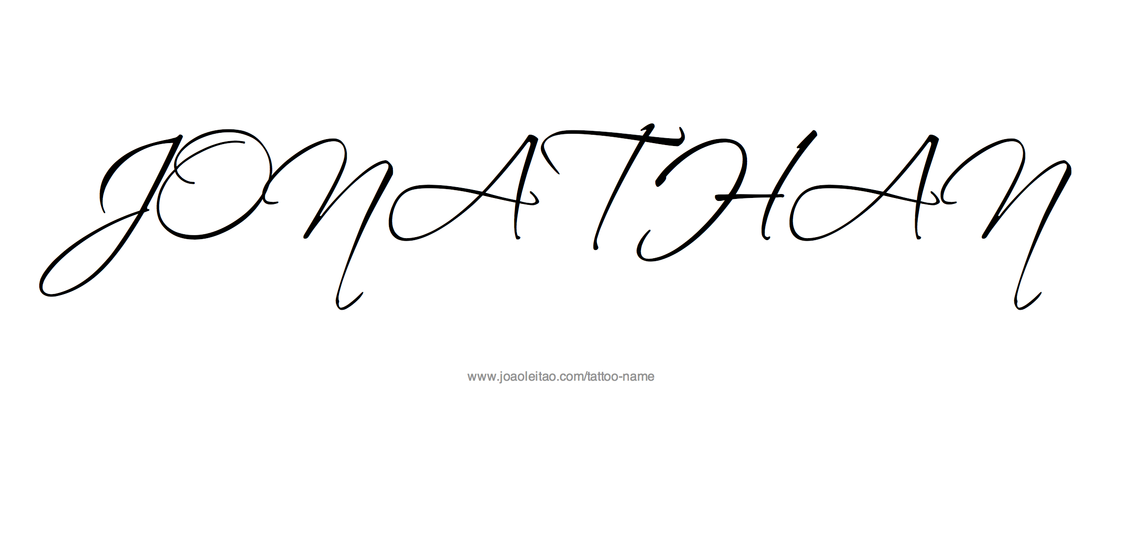 Tattoo Design Name Jonathan