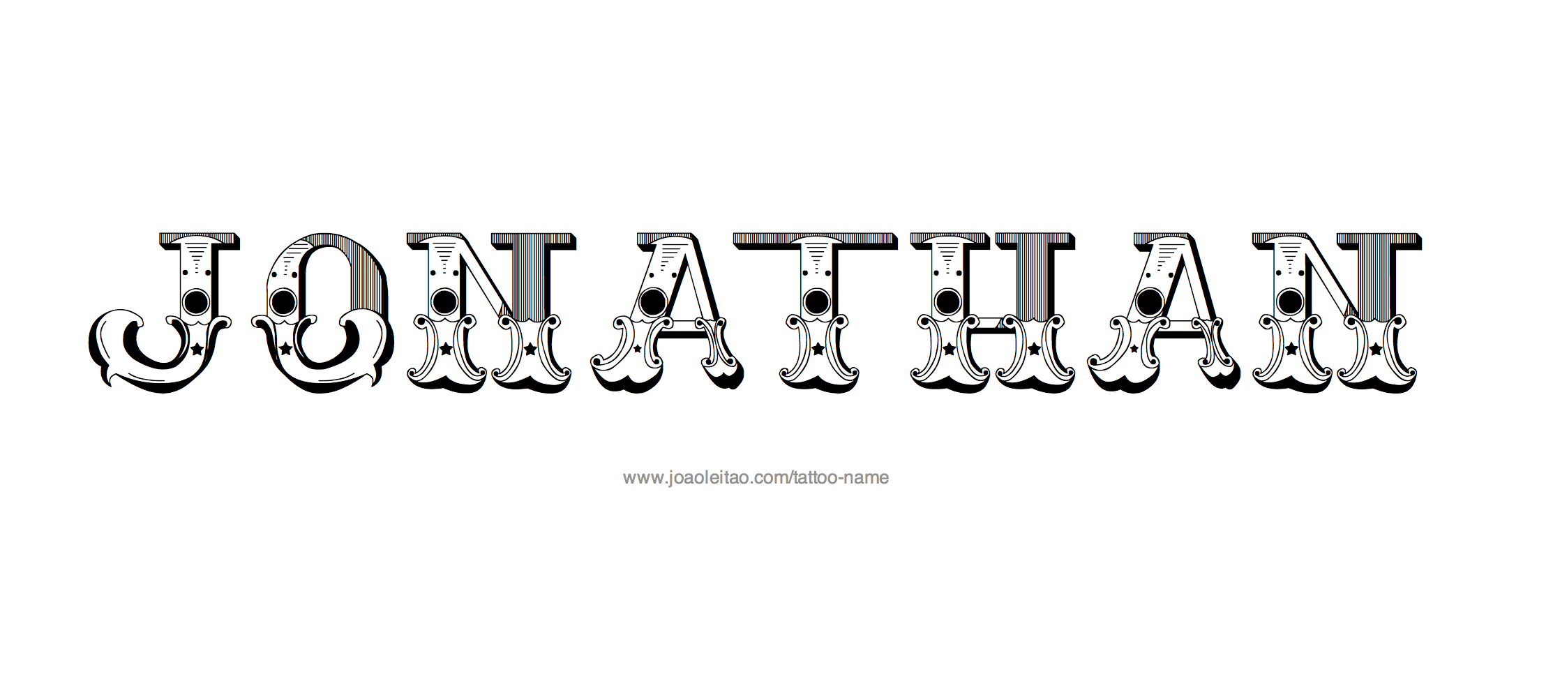 Tattoo Design Name Jonathan