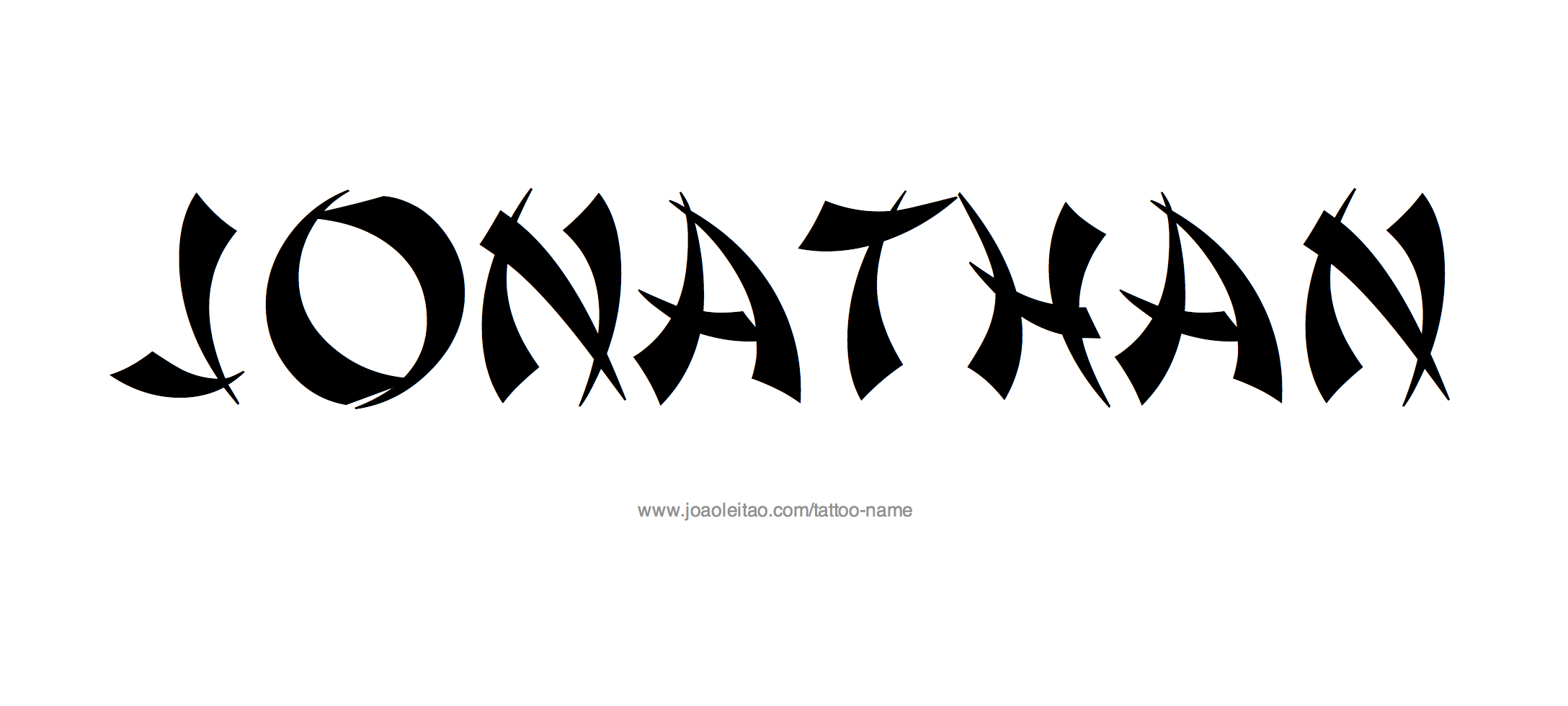 Tattoo Design Name Jonathan