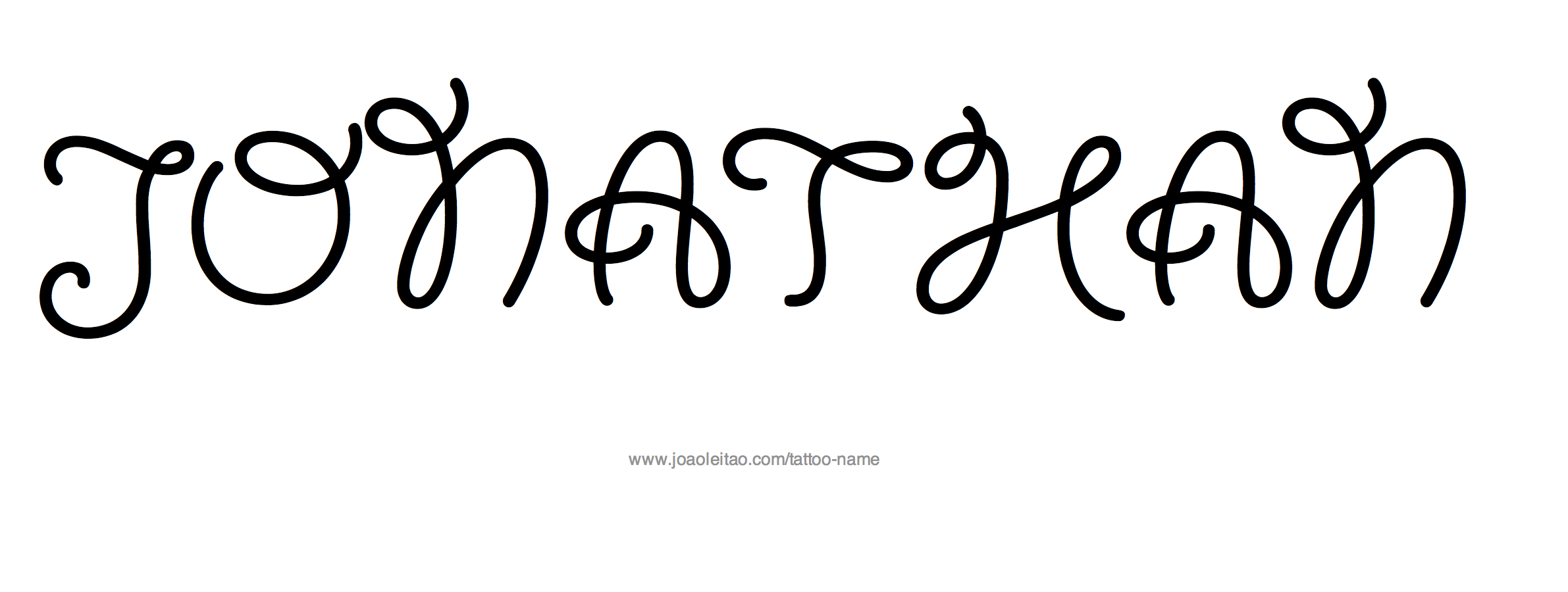 Tattoo Design Name Jonathan