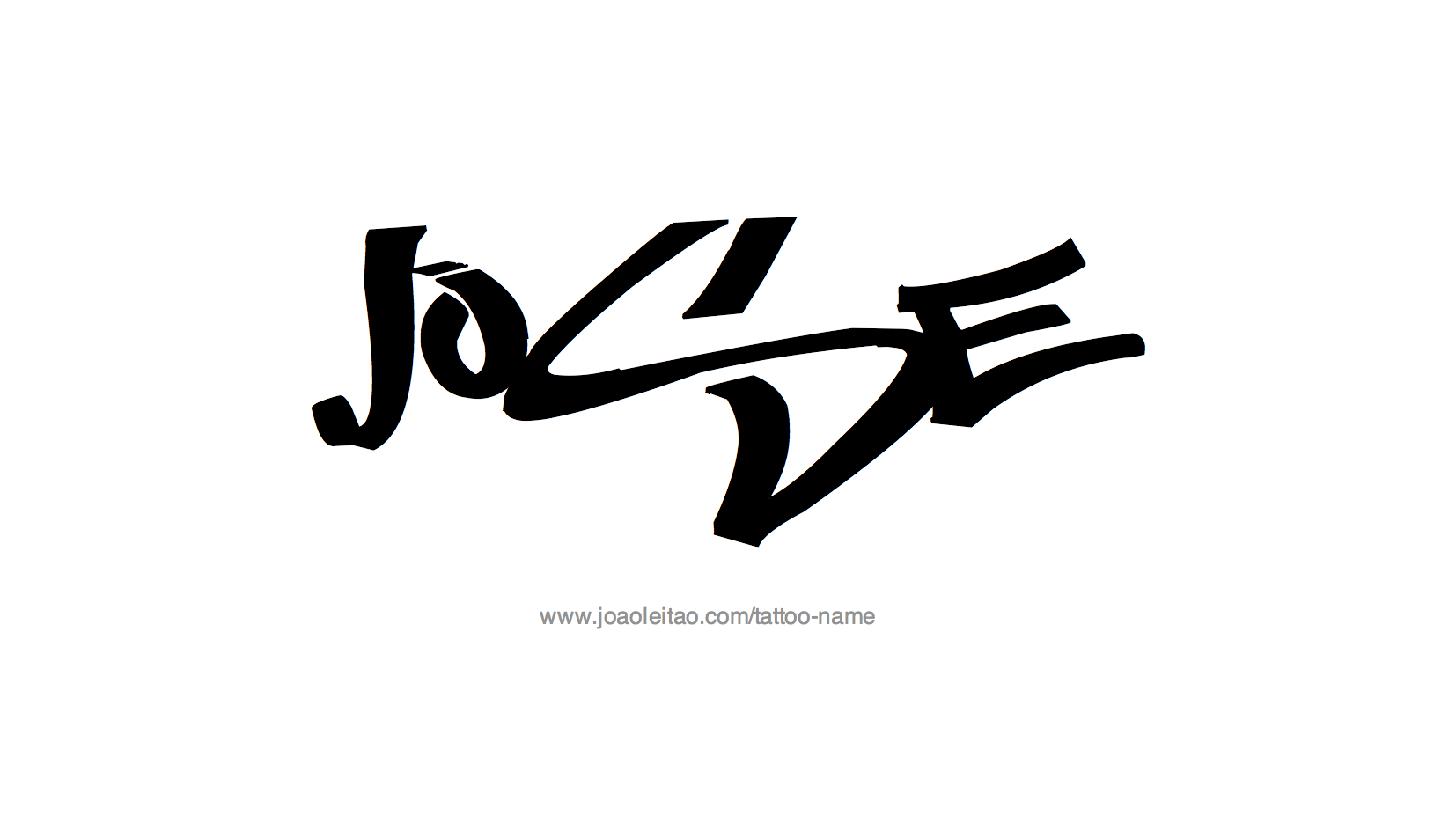 Tattoo Design Name Jose