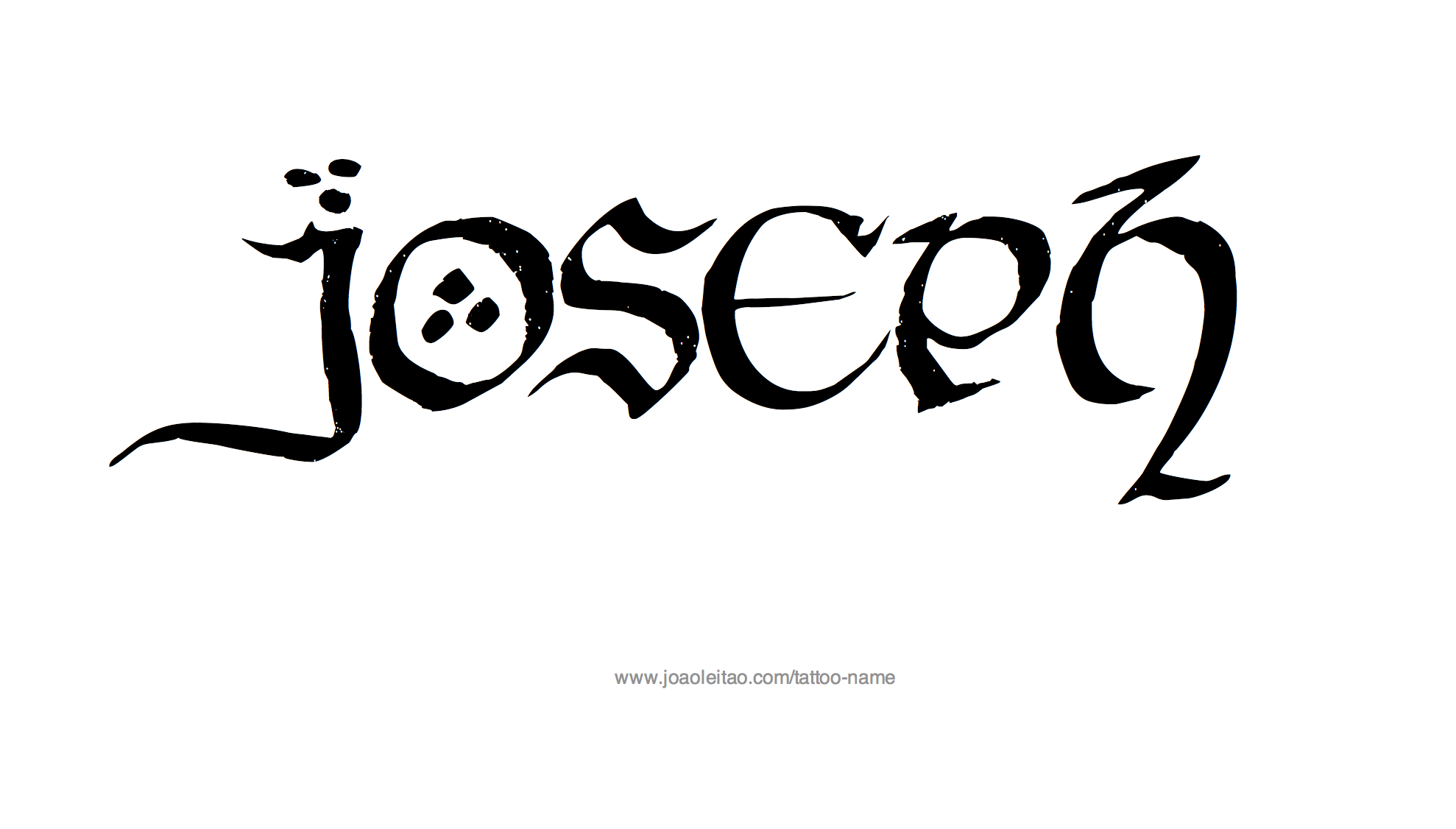 Tattoo Design Name Joseph