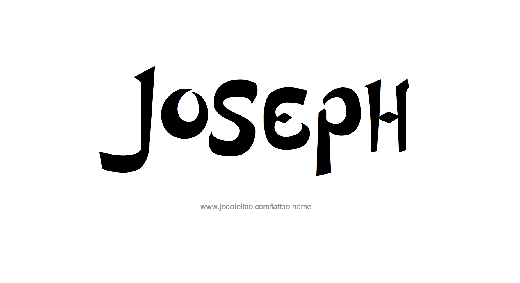 Joseph Name Tattoo Designs