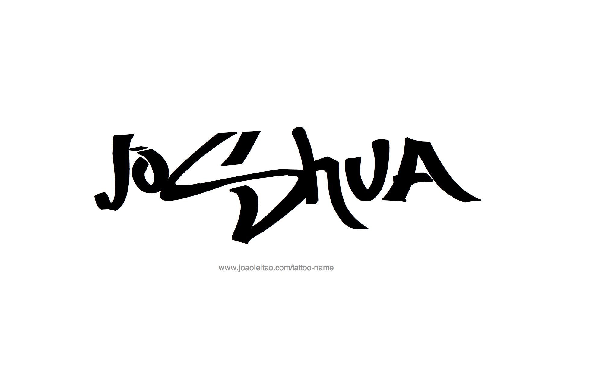 Tattoo Design Name Joshua