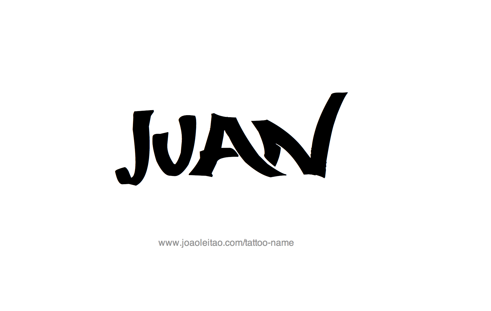 Tattoo Design Name Juan