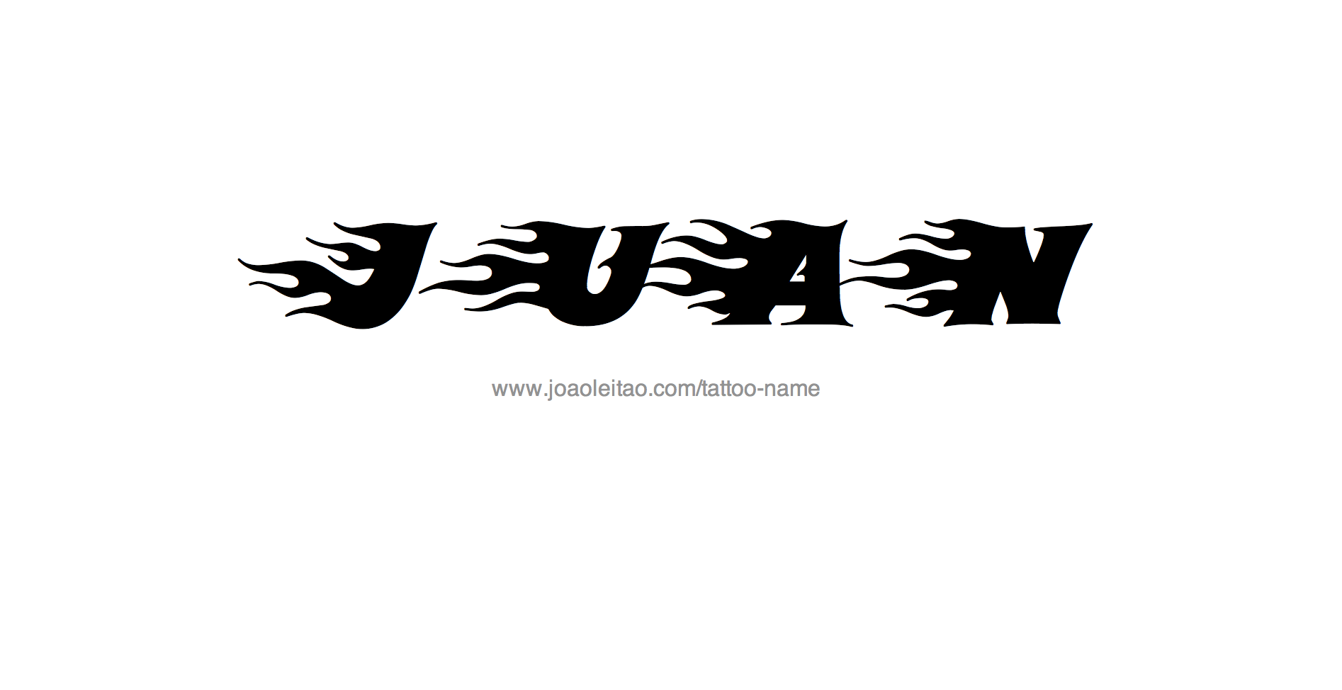 Tattoo Design Name Juan