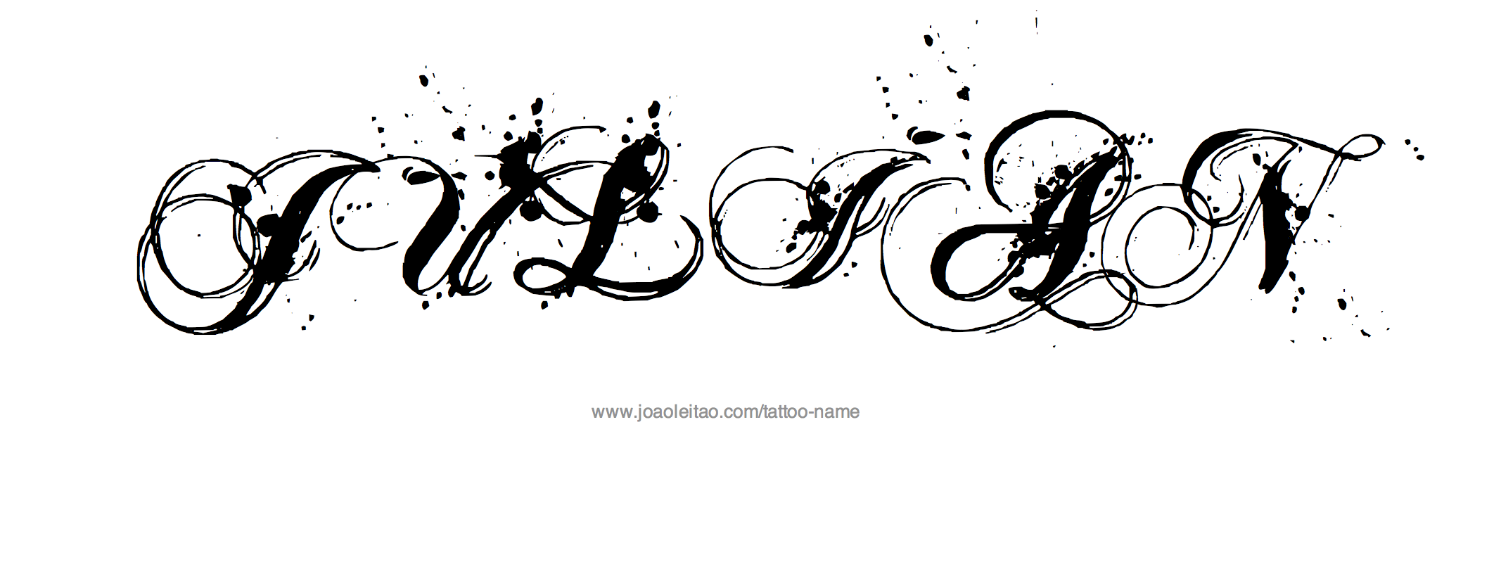 Tattoo Design Name Julian