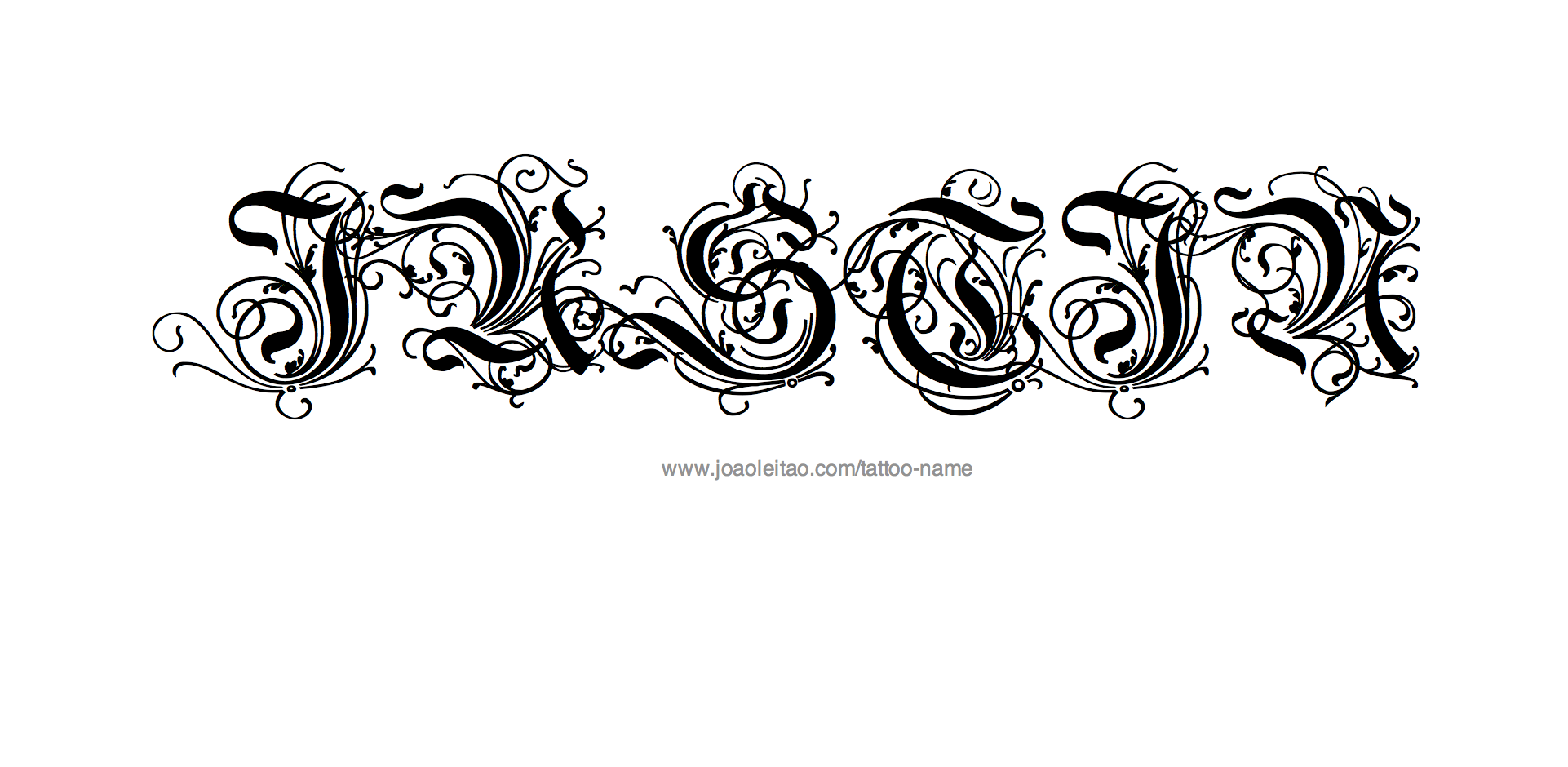 Tattoo Design Name Justin