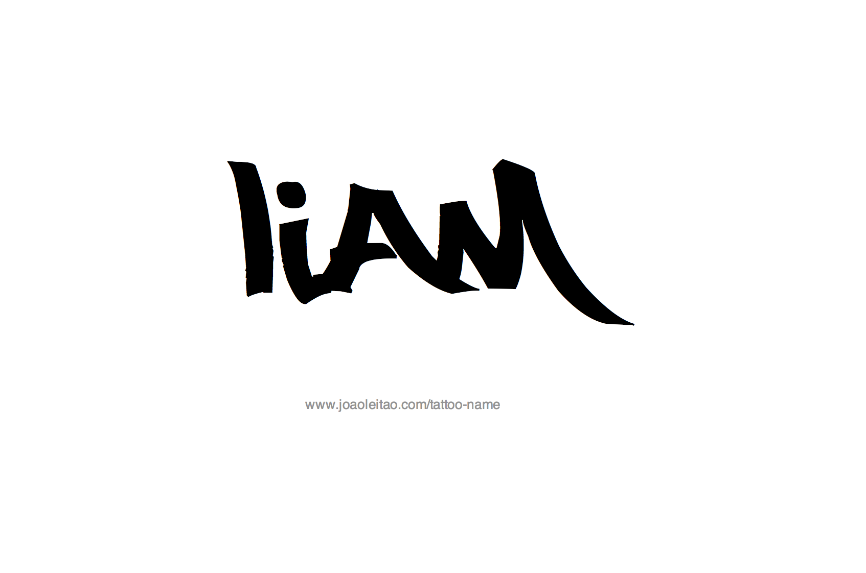 Tattoo Design Name Liam