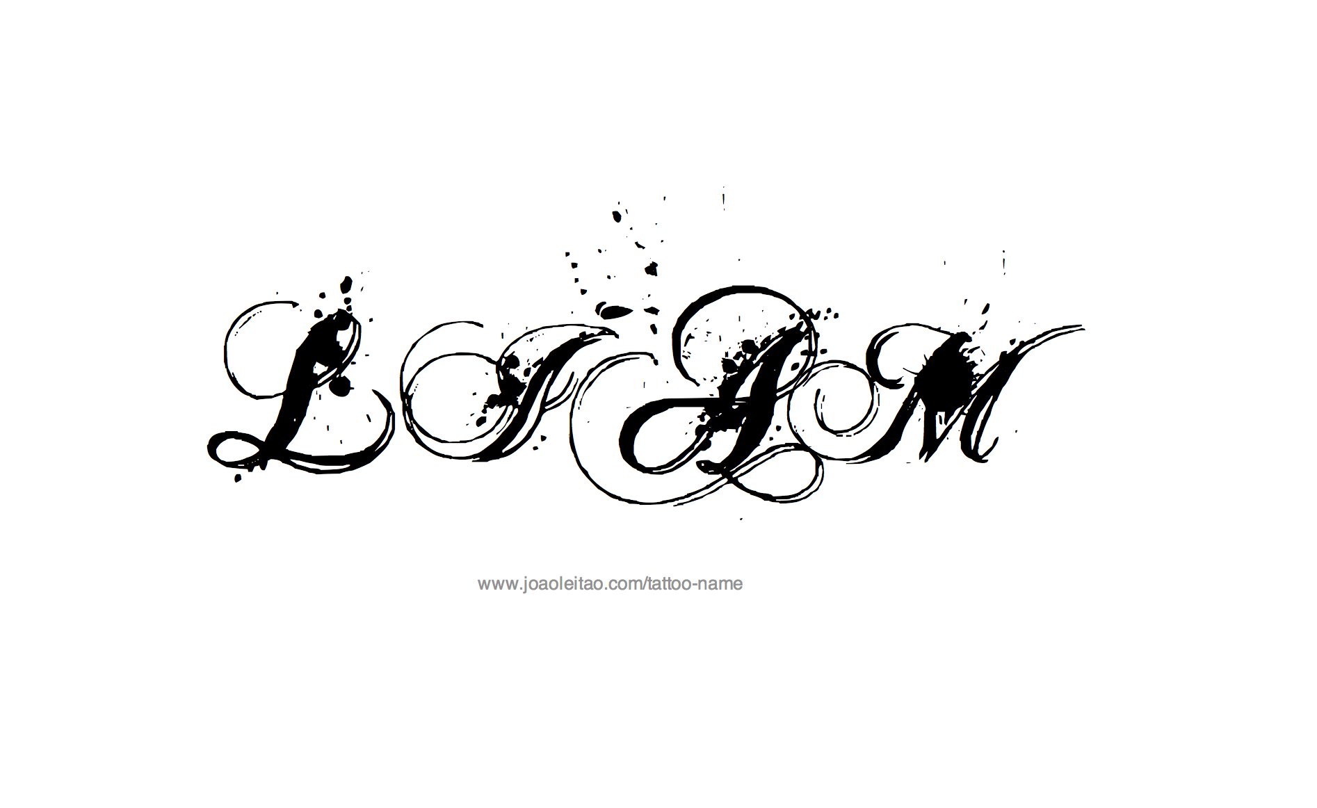 Tattoo Design Name Liam