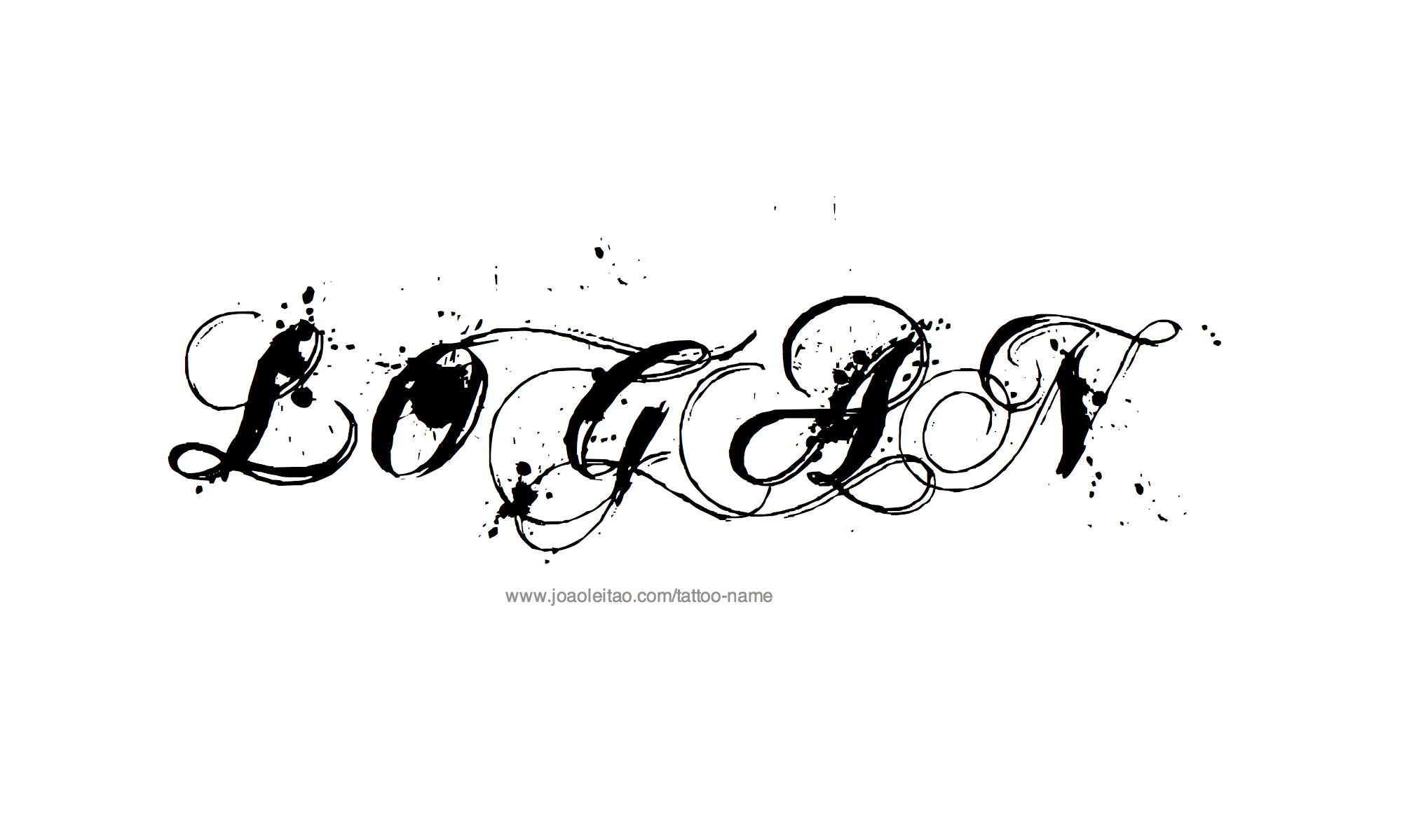 Tattoo Design Name Logan